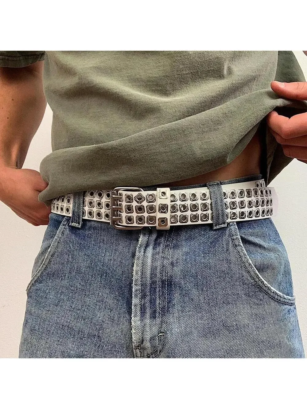 Y2K Cyber Belt 42 Inch Unisex